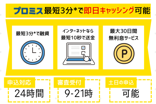 プロミスの特徴